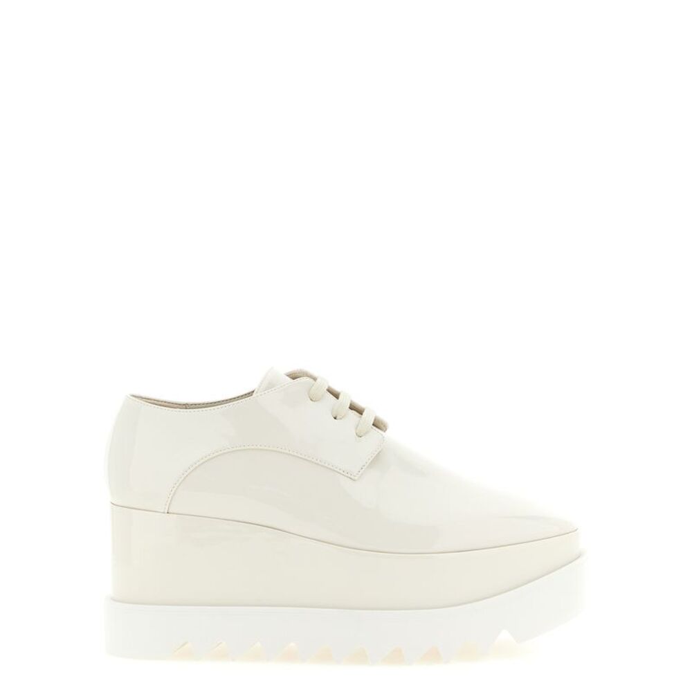Stella McCartney White Polyethylene Wedge Women's Sandals